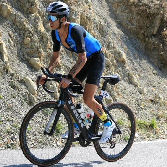 Ignacio Delgado en el Ironman de Niza