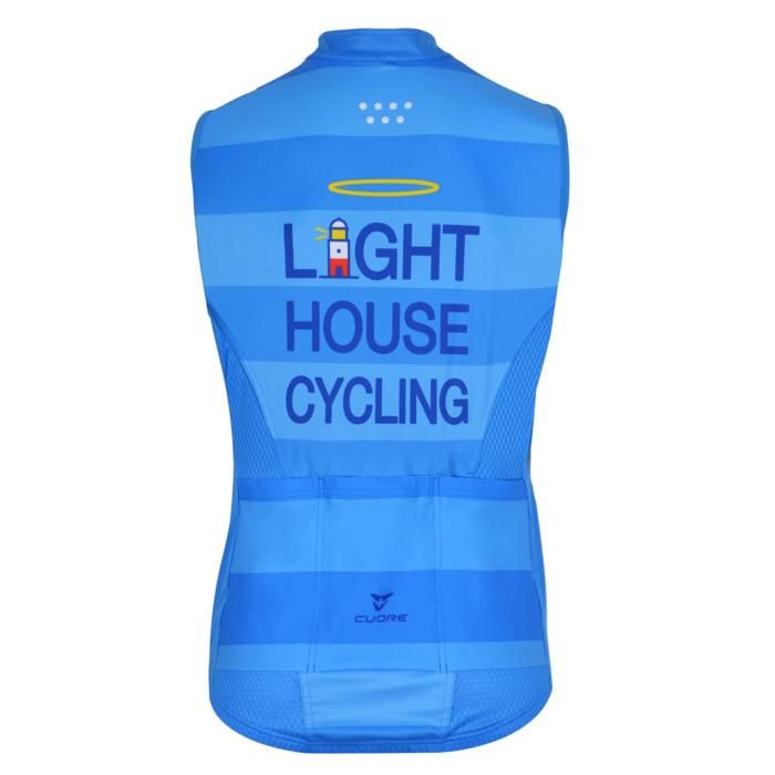 Chaleco cortavientos azul LHCC pro 2019