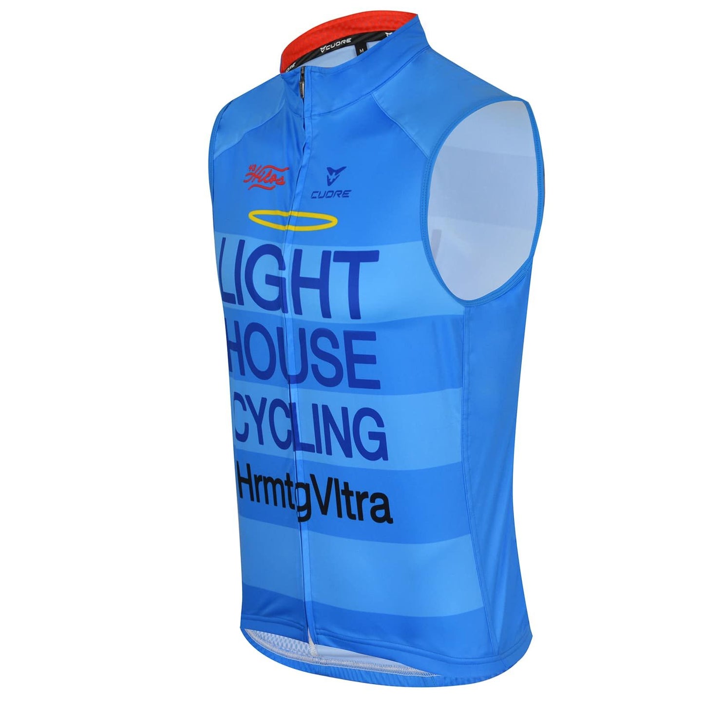 Chaleco cortavientos azul LHCC pro 2019