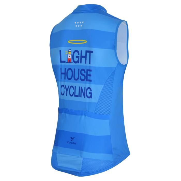 Chaleco cortavientos azul LHCC pro 2019