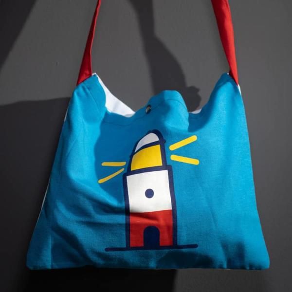 Mussette azul lighthouse LHCC