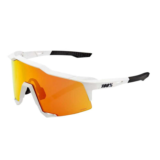 Gafas 100% SPEEDCRAFT OFF WHITE HIPER RED MULTILAYER MIRROR LENS