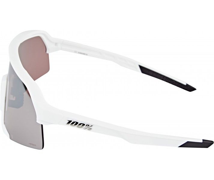 Gafas 100% S3 MATTE WHITE HIPER SILVER MIRROR LENS